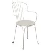 Fauteuil De Jardin Empilable FERMOB Opéra + - Gris Argile
