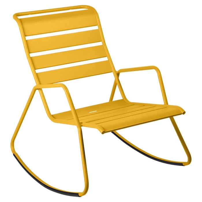 Rocking Chair FERMOB Monceau - Miel 1 Rocking Chair FERMOB Monceau - Miel