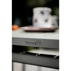 Table De Jardin 6 Personnes FERMOB Costa 160 X 80 Cm - Gris Orage 5 Table De Jardin 6 Personnes FERMOB Costa 160 X 80 Cm - Gris Orage -Lafuma Magasin table costa 160 plateau 4