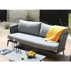 Salon De Jardin Bas Proloisirs Tim - 1 Canapé / 2 Fauteuils / 1 Table Basse 9 Salon De Jardin Bas Proloisirs Tim - 1 Canapé / 2 Fauteuils / 1 Table Basse -Lafuma Magasin tp143 salon jardin bas proloisirs tim canape