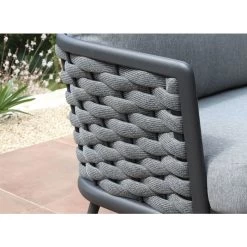 Salon De Jardin Bas Proloisirs Tim - 1 Canapé / 2 Fauteuils / 1 Table Basse 11 Salon De Jardin Bas Proloisirs Tim - 1 Canapé / 2 Fauteuils / 1 Table Basse -Lafuma Magasin tp143 salon jardin bas proloisirs tim materiau