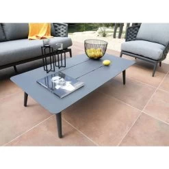 Salon De Jardin Bas Proloisirs Tim - 1 Canapé / 2 Fauteuils / 1 Table Basse 8 Salon De Jardin Bas Proloisirs Tim - 1 Canapé / 2 Fauteuils / 1 Table Basse -Lafuma Magasin tp143 salon jardin bas proloisirs tim table